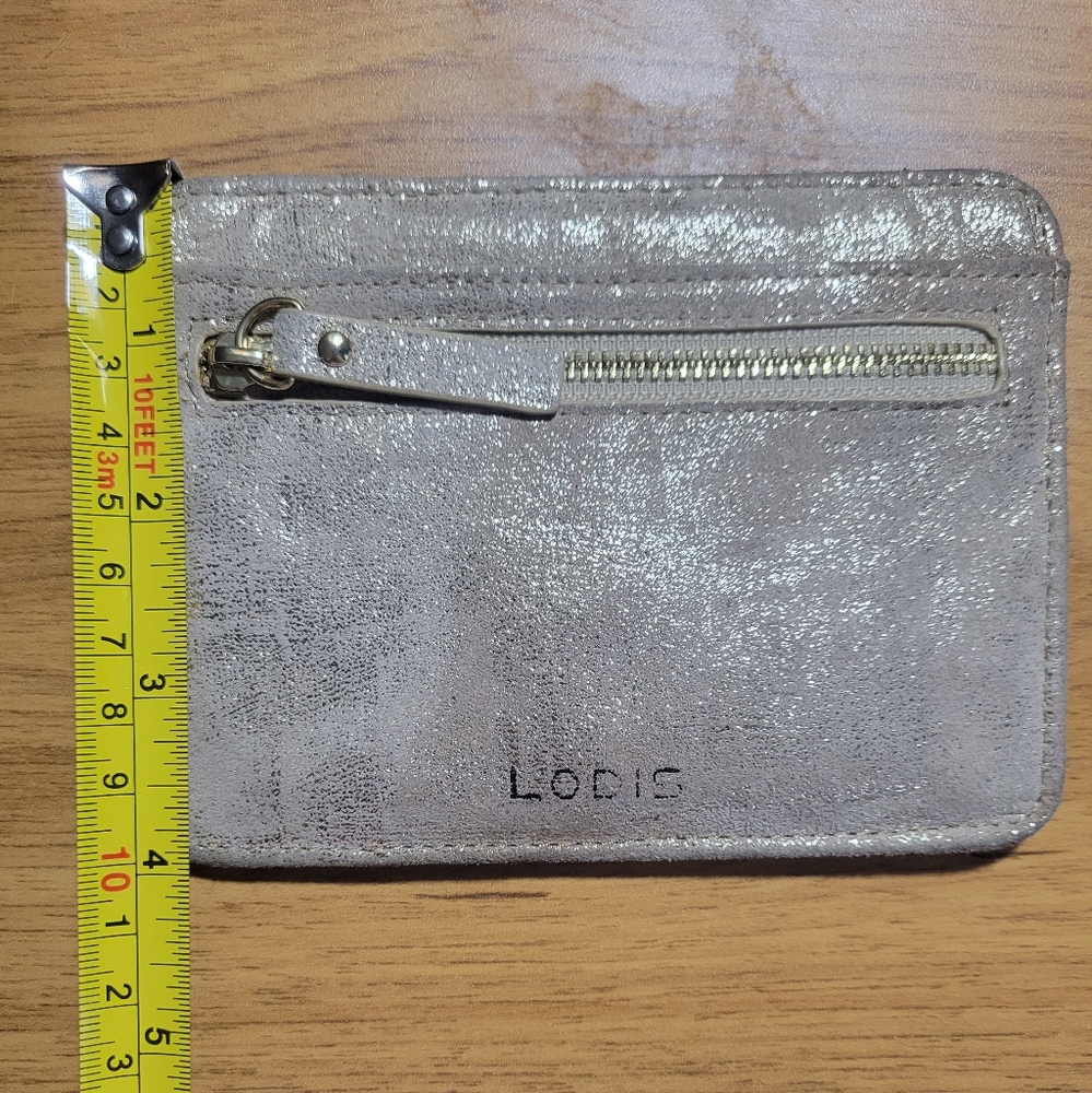 RFID Gold Leather Wallet - Picture 5 of 6